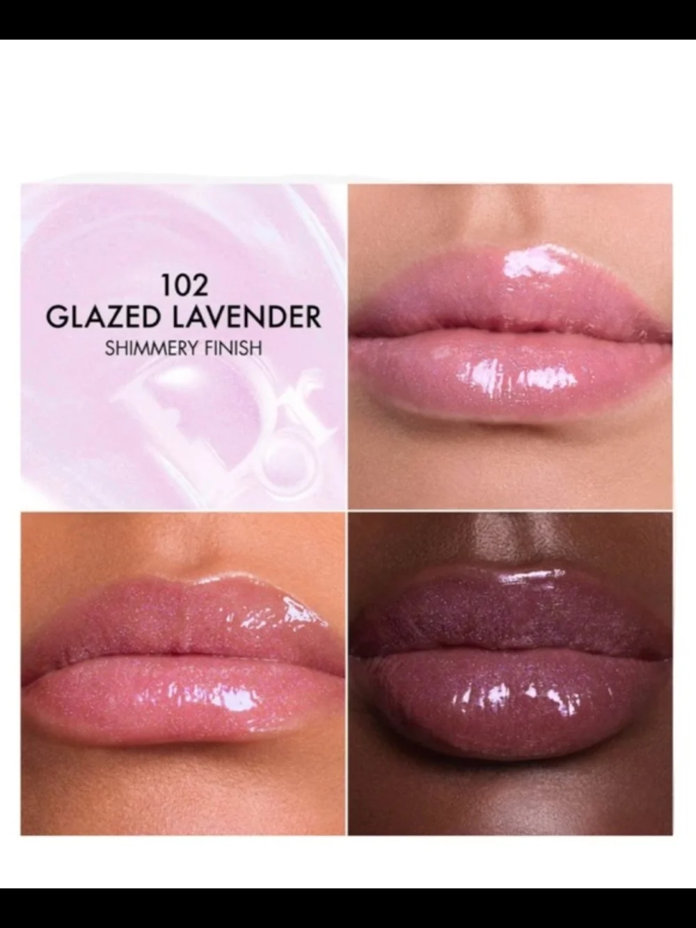 Dior Lip Glow Butter - 102 Glazed Lavender NIB✨ FREE GIFT WITH EVERY PURCHASE ✨